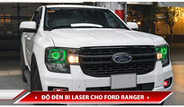 ĐỘ ĐÈN PHA FORD RANGER
